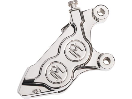 4 Piston Bolt On Brake Caliper Chrome Right