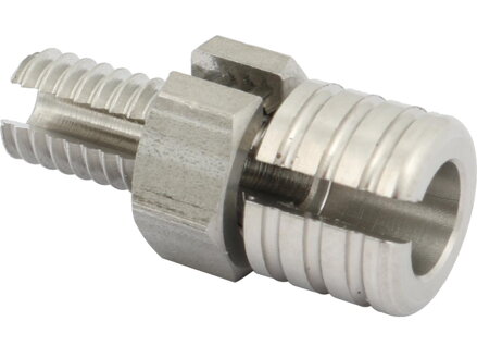 Throttle Housing Cable Register Stainless Steel Polished