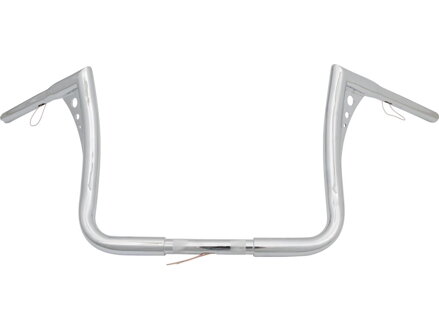 New 13 Bonanza Bagger Handlebar 3-Hole Chrome 1 1/4" Throttle By Wire Throttle Cables