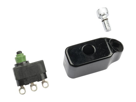 Radial Controls Can-Bus Hydraulic Brake/Clutch Switch and Housing Kit Black Anodized