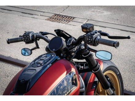 1 1/8" Handlebar for Sportster S and Nightster Width: 740 mm Black Satin