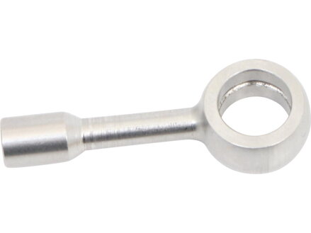 11 mm, Vario Line Banjo Fitting Type 100, Straight Stainless Steel