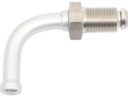 3/8" UNF, Vario Line Male Fitting Type 439, 90° Elbow Stainless Steel