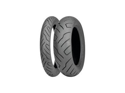 SR-999 Long Haul Tire 150/80HB16 77H TL Black Wall Rear