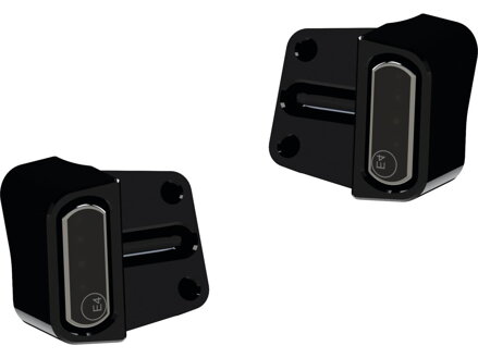Inside Plate Stripe LED Turn Signal/Taillight/Brake Light 20° Slope Gloss Black