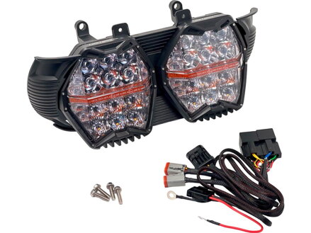 Game Changer Dual 7" LED Headlamp Kit for Road Glide