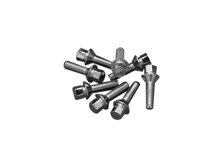 Tappet Engine Block Screw Set 1/4" - 20 Chrome