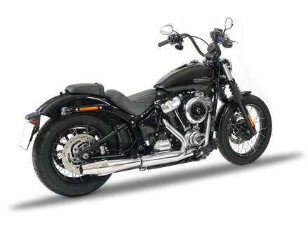 Complete 2-in-1 Exhaust Kits Tapered Style, Titanium Headers