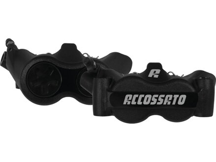 Radial Monobloc Brake Calipers Sintered Pads Anodized Forged Aluminium Front Left Right