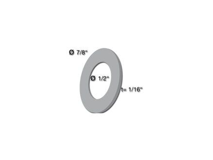 ALUM. HEAD BREATHER WASHERS Seal Washers