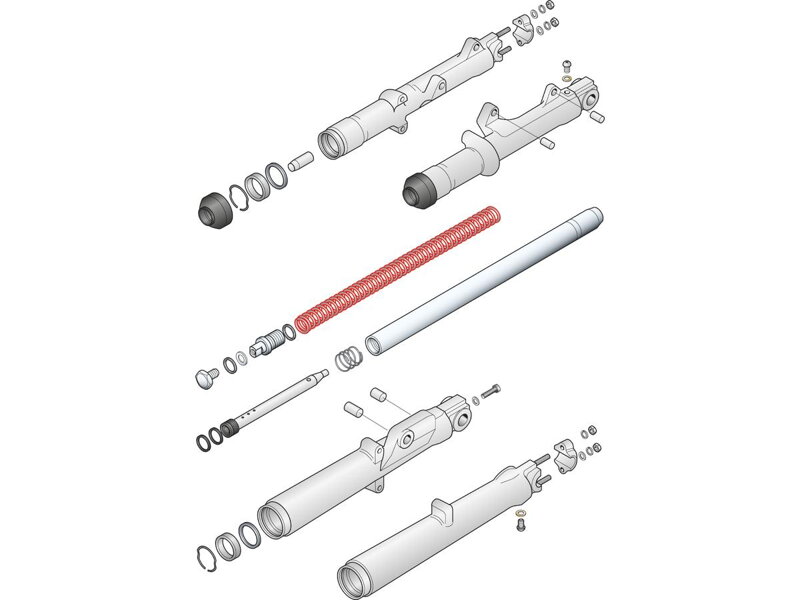 FORK SPRING SET Fork Spring