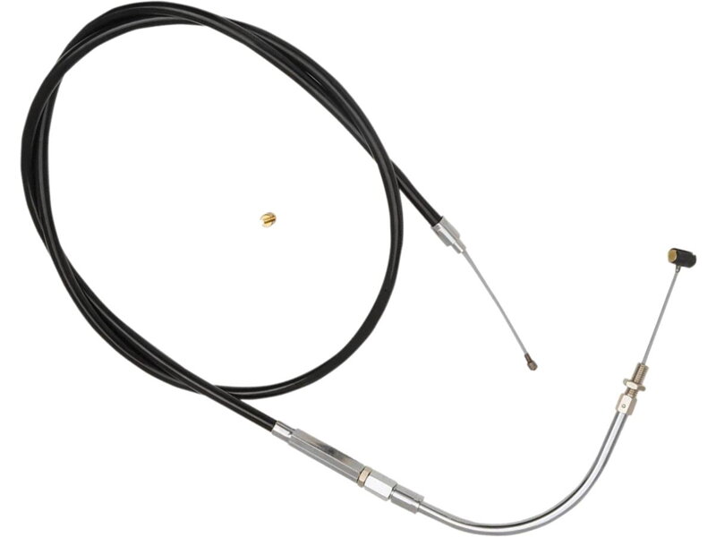 Traditional Black Idle Cable 90 ° Black Vinyl 34"