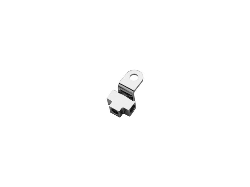 BRAKE TEE FRONT Brake Tee Chrome