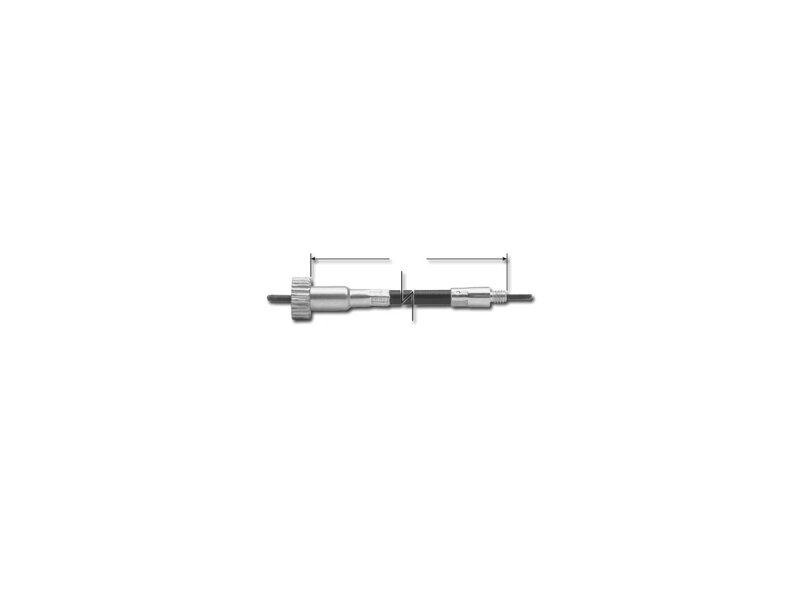 Front Wheel Drive Speedometer Cable 12 mm Nut Black