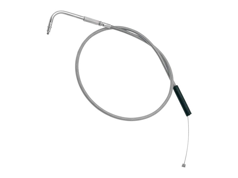 Armor Coated Idle Cable 45 ° Stainless Steel Clear Coated 30"