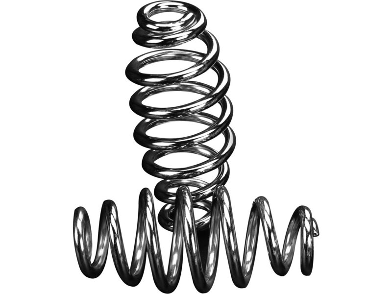 Barrel Seat Spring Chrome 5"