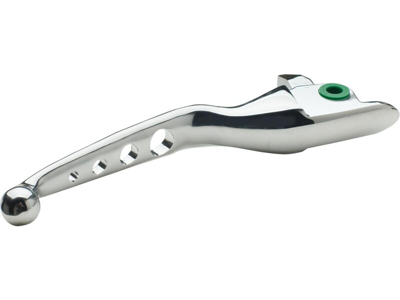 Ergonomic Hand Control Replacement Levers 4-Hole Chrome Cable Clutch