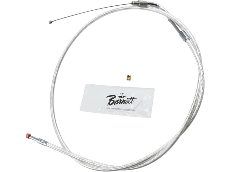 Platinum Idle Cable 90 ° Stainless Steel Clear Coated Chrome Look 40,5"