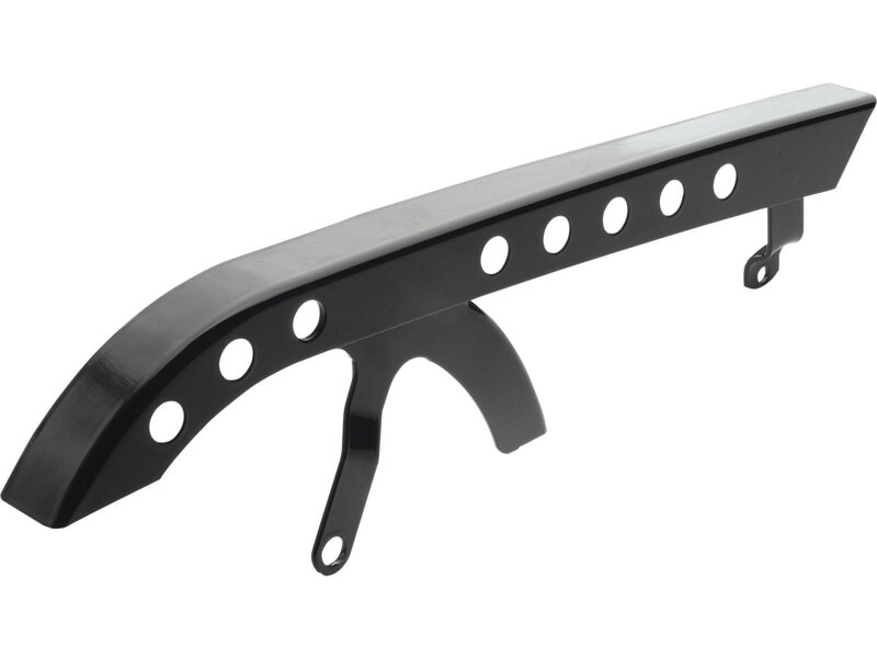 Drilled Belt Guard Black