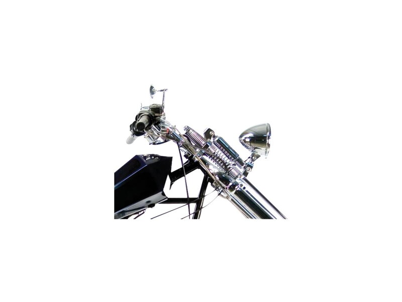Low Headlight Bracket for Springer Chrome