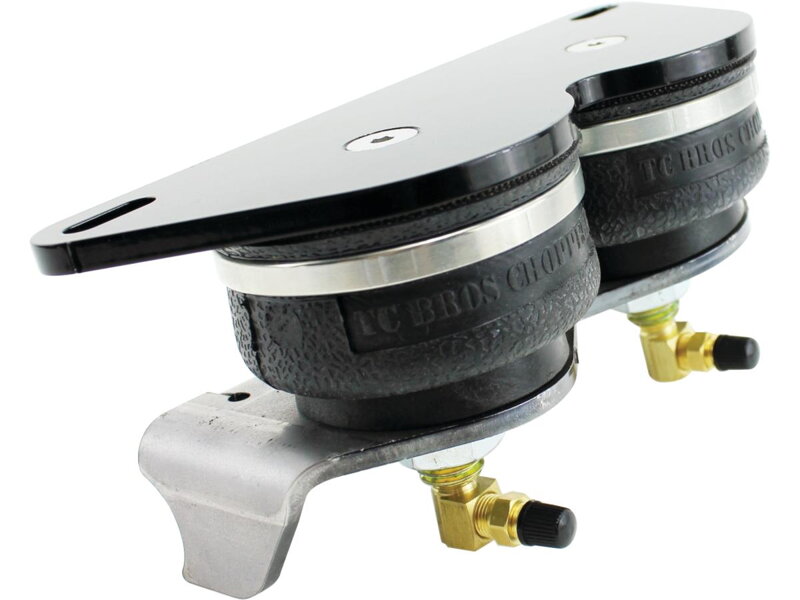 Dual Air Ride Solo Seat Suspension and Bracket Kit
