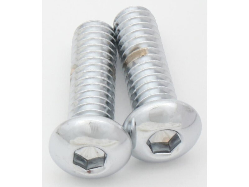 Buttonhead Allen Socket Bolt Pack Chrome Allen head 5/16"-18 UNC