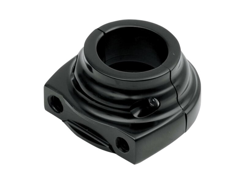 Contour Throttle Clamp Housing For Screw-On Cables Black 1" Dual Cable