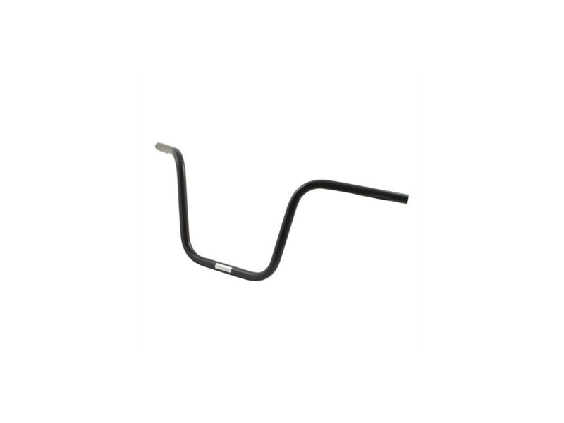 310 Ape Hanger Handlebar Dimpled Black Powder Coated 1" Throttle Cables