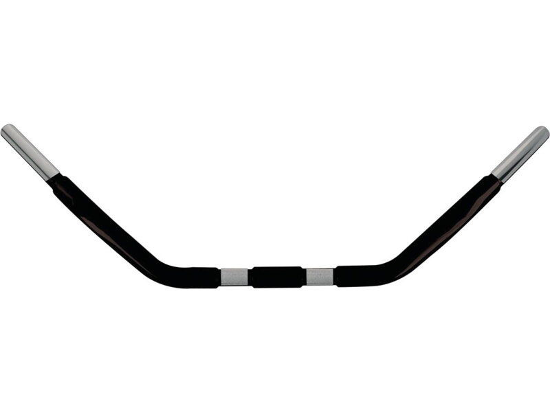 1 1/4" Chubby Dresser Handlebar Non-Dimpled 3-Hole Black Powder Coated 1 1/4" Throttle By Wire Throttle Cables