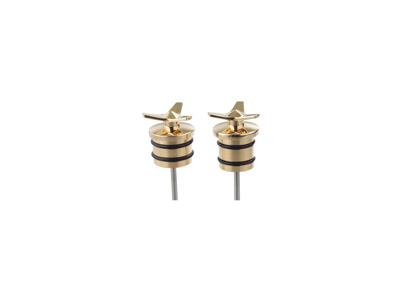 Spinner Oil Tank Plug Brass Polished