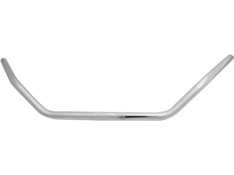 1" Flat Track Handlebar Non-Dimpled Chrome 1"