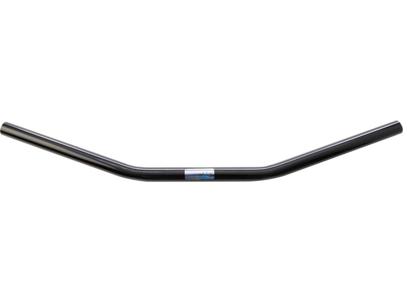 1" Drag Bar Handlebar Dimpled Black Powder Coated 820 mm Throttle Cables