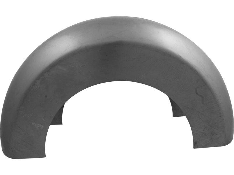 11" Roll-Your-Own Custom Blank Steel Front Fender Smooth-Side with 15 3/4" Radius