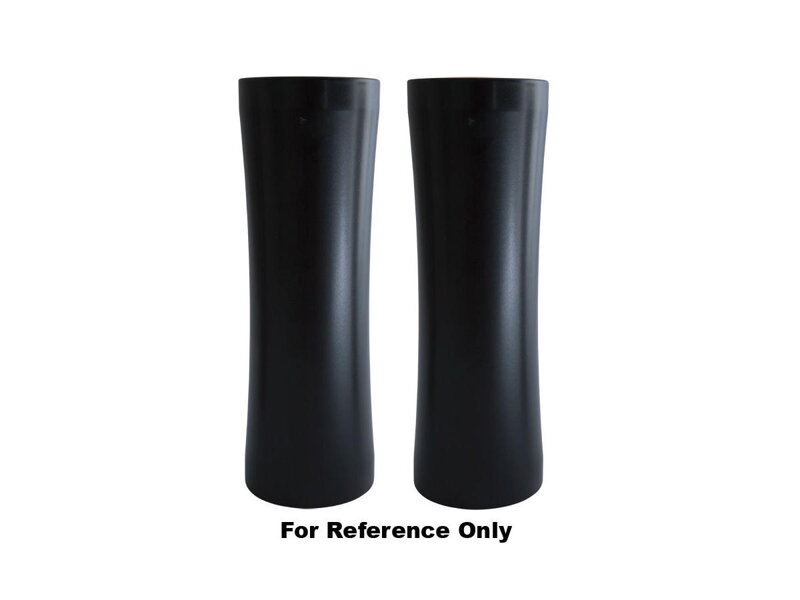 Curved Upper Fork Cover Chrome