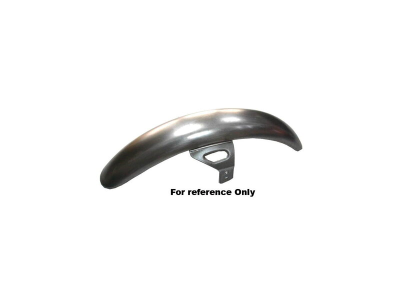 Riveted with Chrome Bracket Front Fender