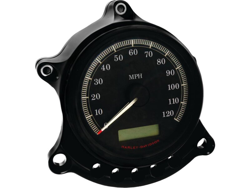 Cafe Headlight & Gauge Relocation Black Anodized