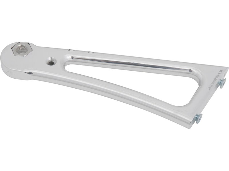 Shock Mount Side Mount License Plate Bracket for Sportster Models Polished
