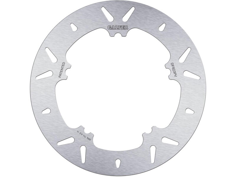 Round Disc DF V Brake Rotor 5-Hole Stainless Steel 11,5" Front