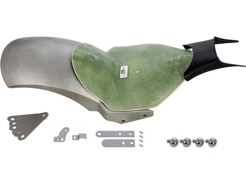 260 Tire Rear Fender Kit for M8 Softail With cover for closing gap between seat and tank