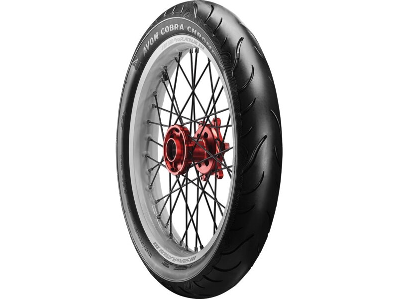 Cobra Chrome Tire 130/80 B-17 65H Black Wall
