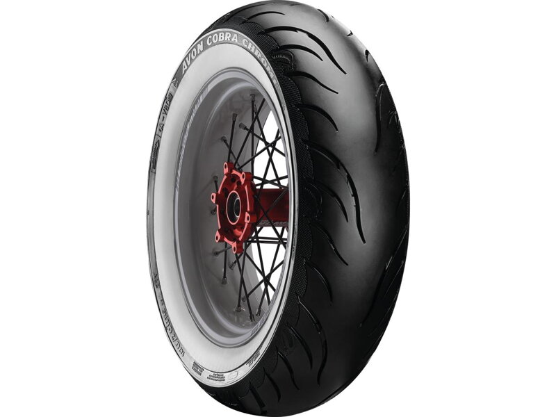 Cobra Chrome Tire 180/65 B-16 81H TL Reinforced White Wall
