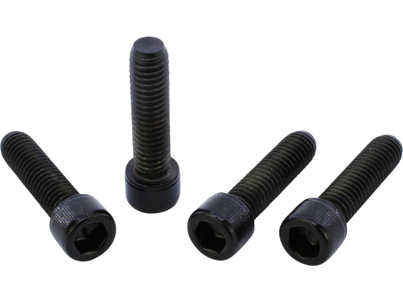 Front Fork Brackets Screw Kits Gloss Black Powder Coated