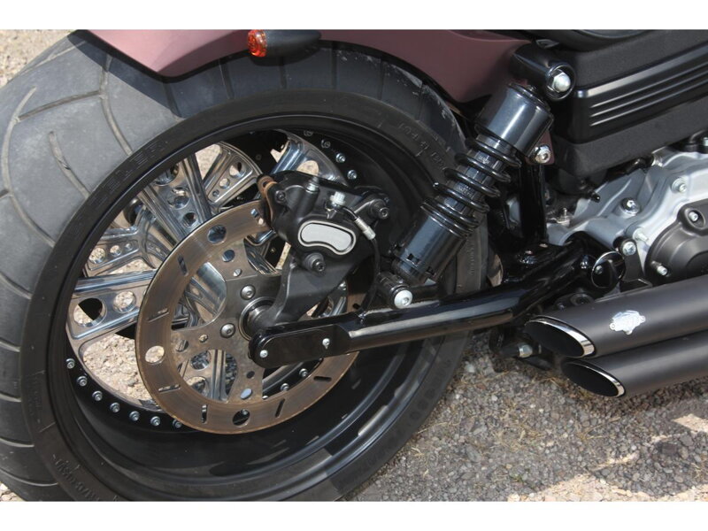 Swingarm kit 260, 25 mm axle Wide Drive Swingarm Kit For Dyna Models