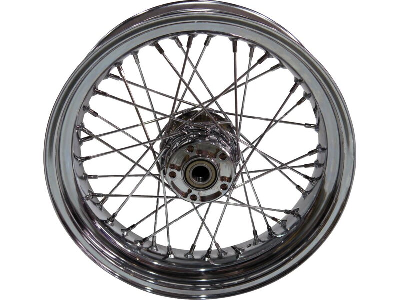OEM Style 40-Spoke Wheels Chrome 16" 3,00" ABS Rear