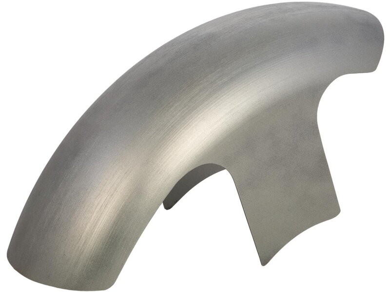 Steel Front Fender for Softail Models Long Version for Slim, Deluxe, Heritage Raw 18"