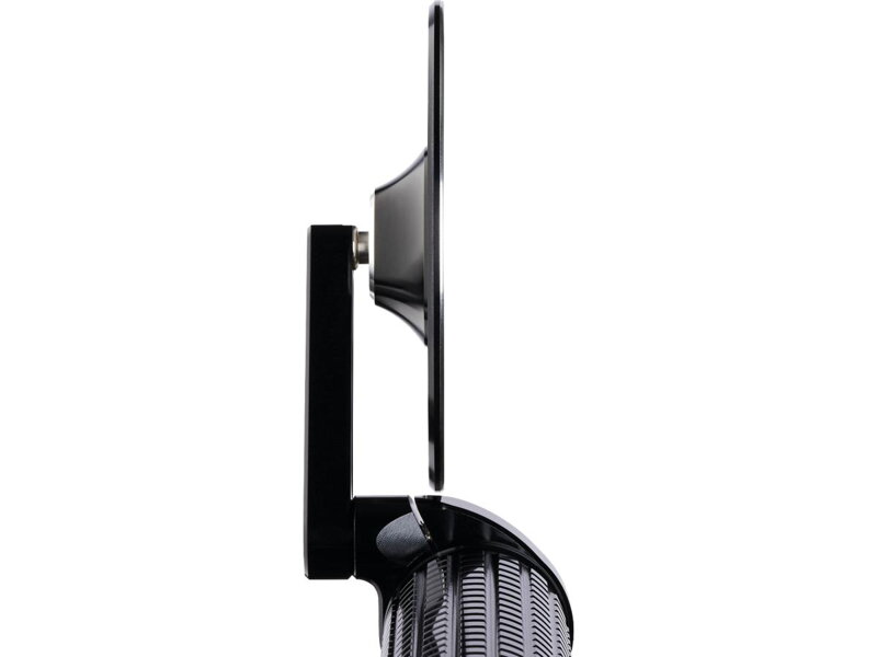 mo.view street Bar End Mirror Stem length: 60mm Black, Anodized