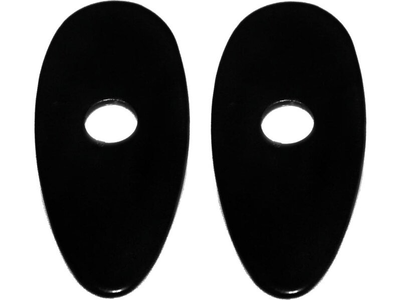 Rear Turn Signal Adapter for V-Rod and XR1200 For M8 Thread Turn Signals Matte Black Powder Coated
