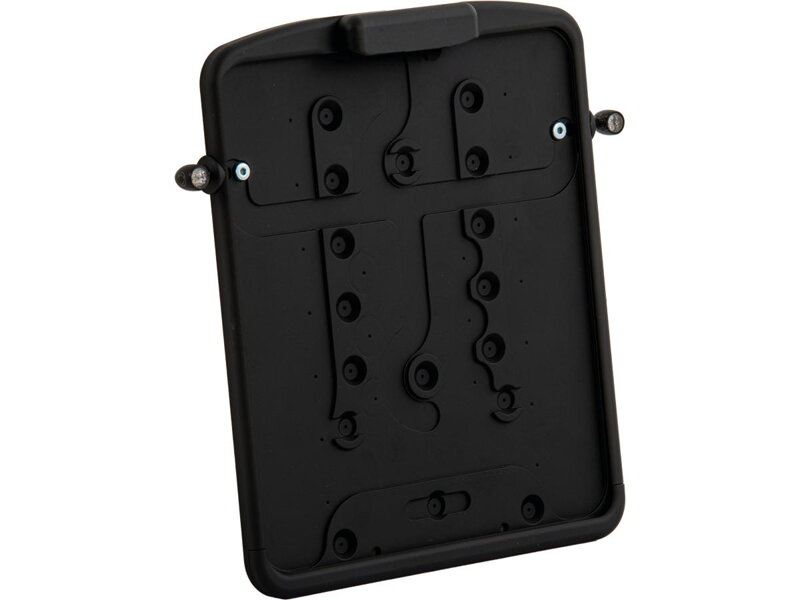 Slide-in Licence Base Plate For Kellermann Atto DF 3 in 1 (Atto DF not included), German Size 180x200mm Satin Black Powder Coated
