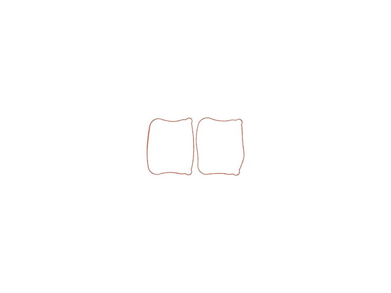 Outer Rocker Cover Gasket Set Pair Pair 1