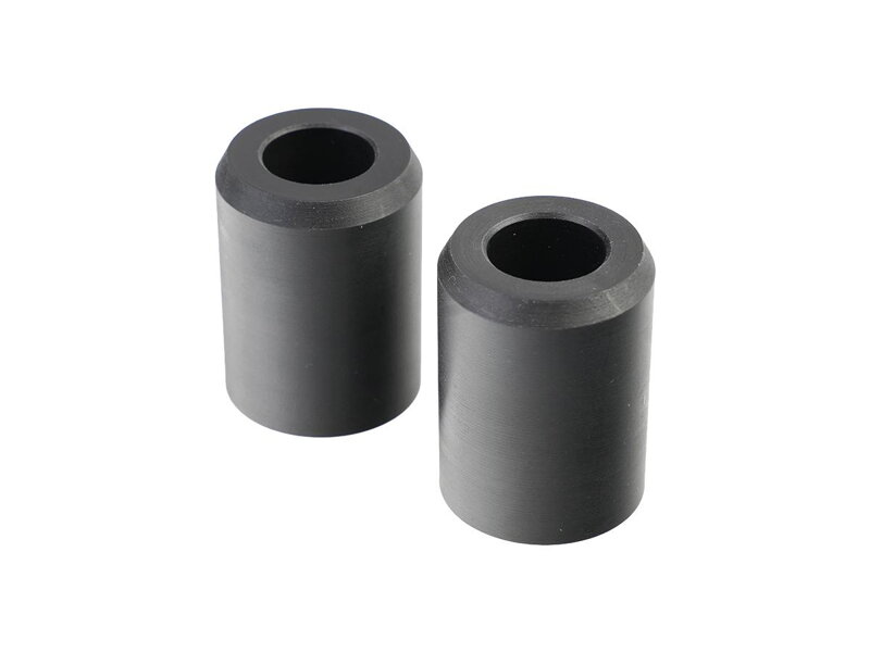 Club Style Crash Bar Sliders V1, Replacement Plastic (Length: 50 mm) Black